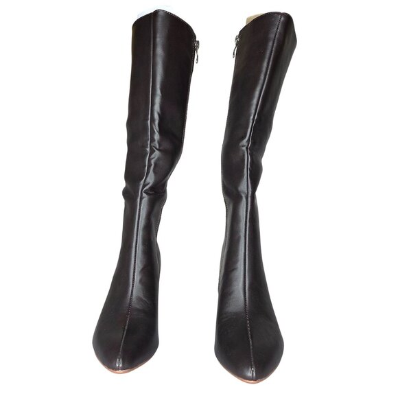 NWT Journee Collection Women's Ameylia Block Heel Knee High Boots - Picture 3 of 6